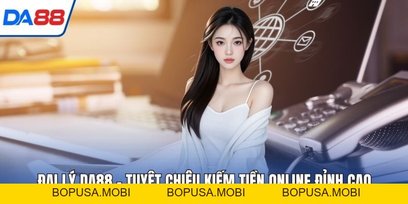 Đại Lý DA88 - Tuyệt Chiêu Kiếm Tiền Online Đỉnh Cao 2026 - bopusa.mobi